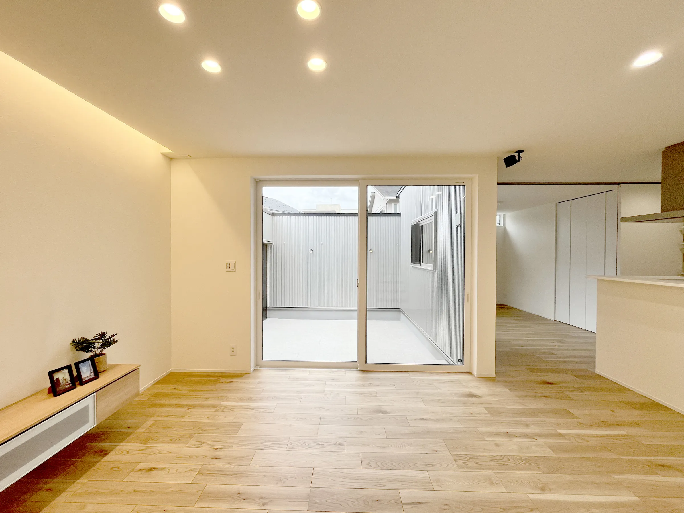 福井県の注文住宅リビング