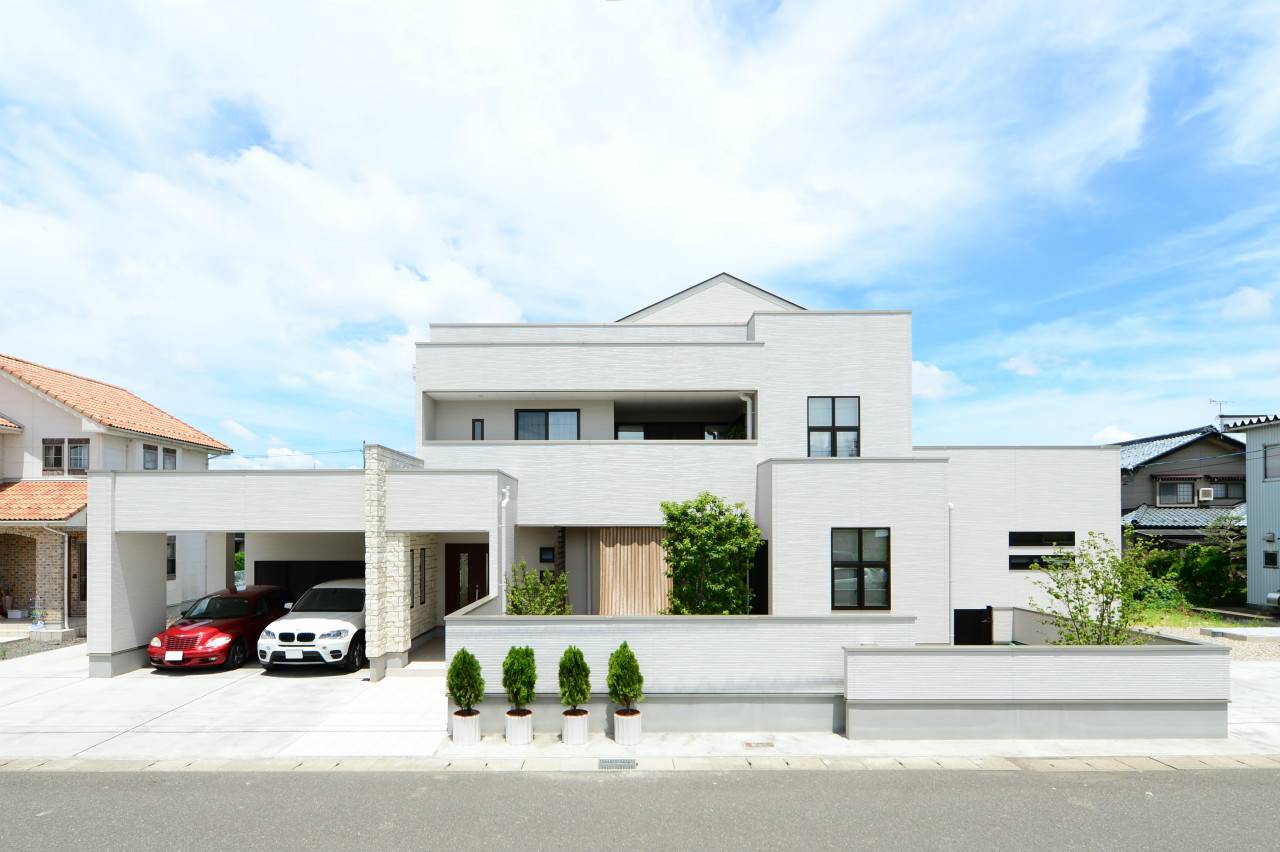 注文住宅のガレージ