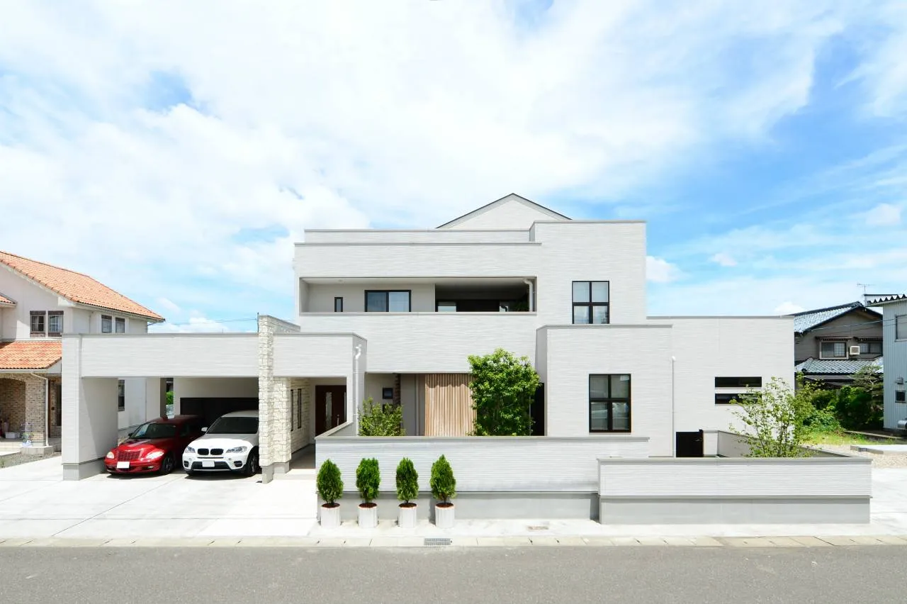 ガレージ　注文住宅