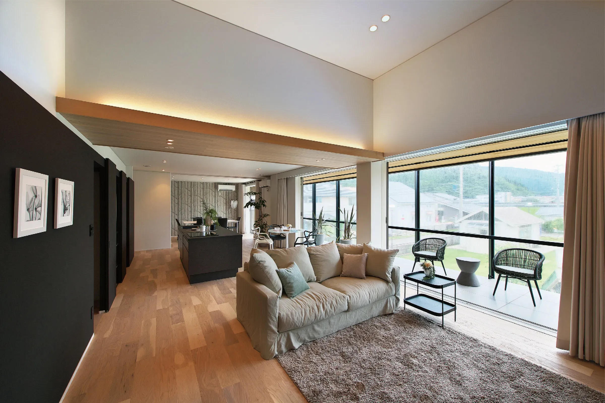 リビング　間取り　アイデア