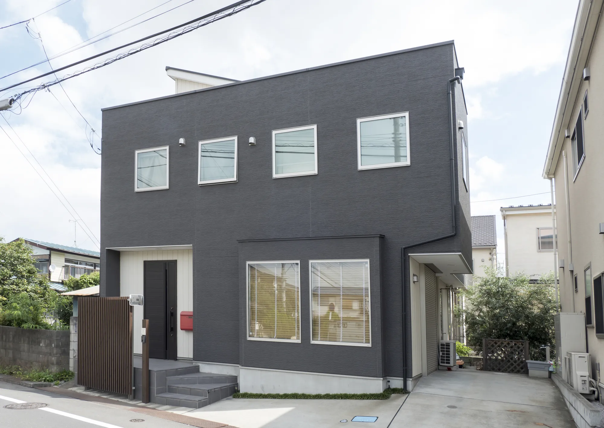 四角い家 キューブ型の家