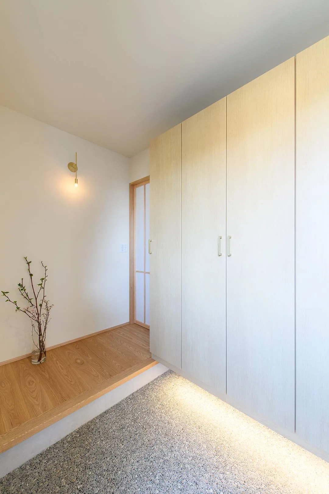 おしゃれ　玄関間取り