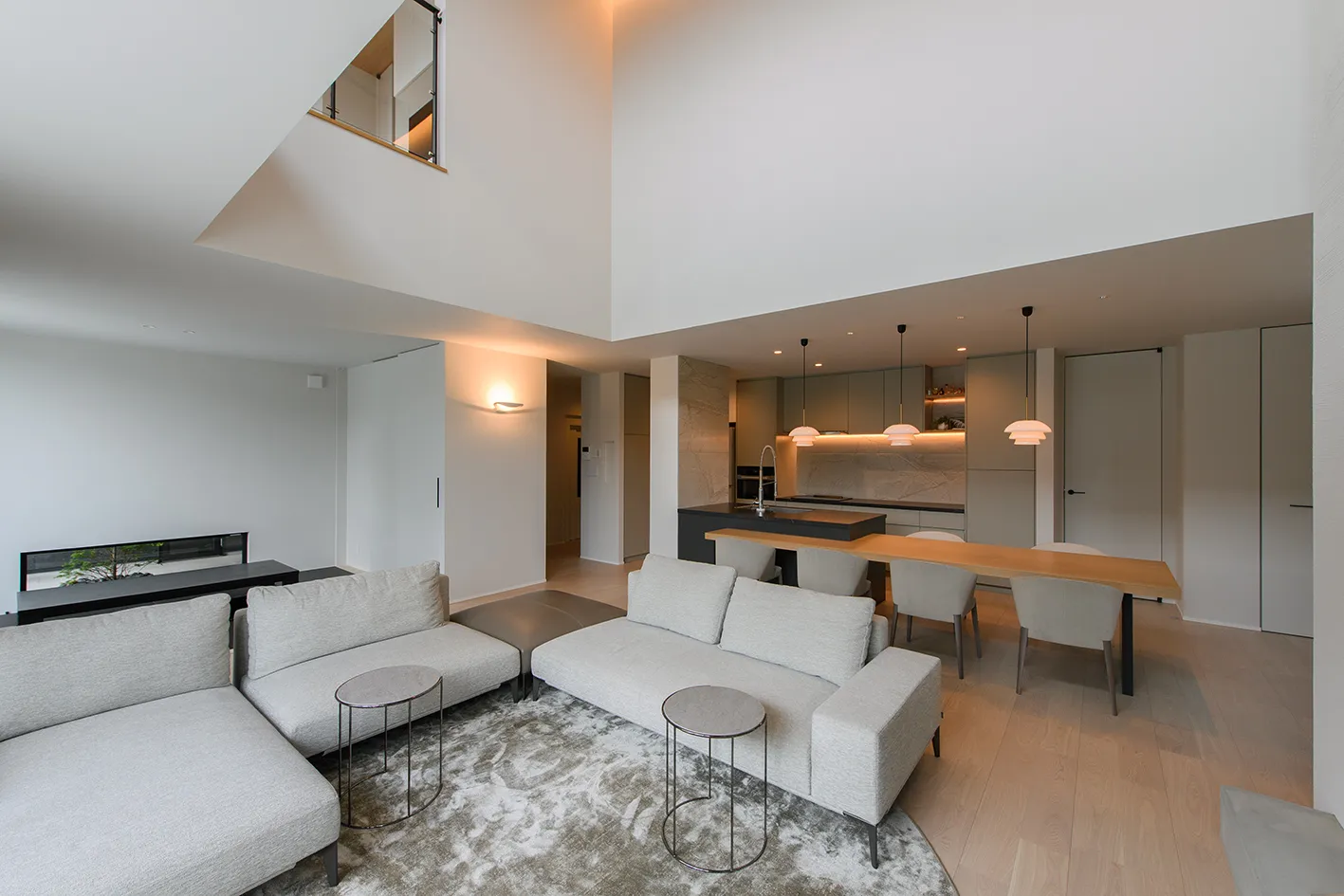 キッチンリビング仕切りなしの間取り