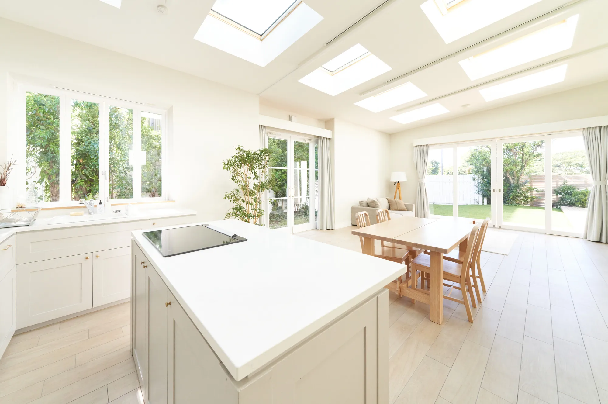 リビング 大きな窓