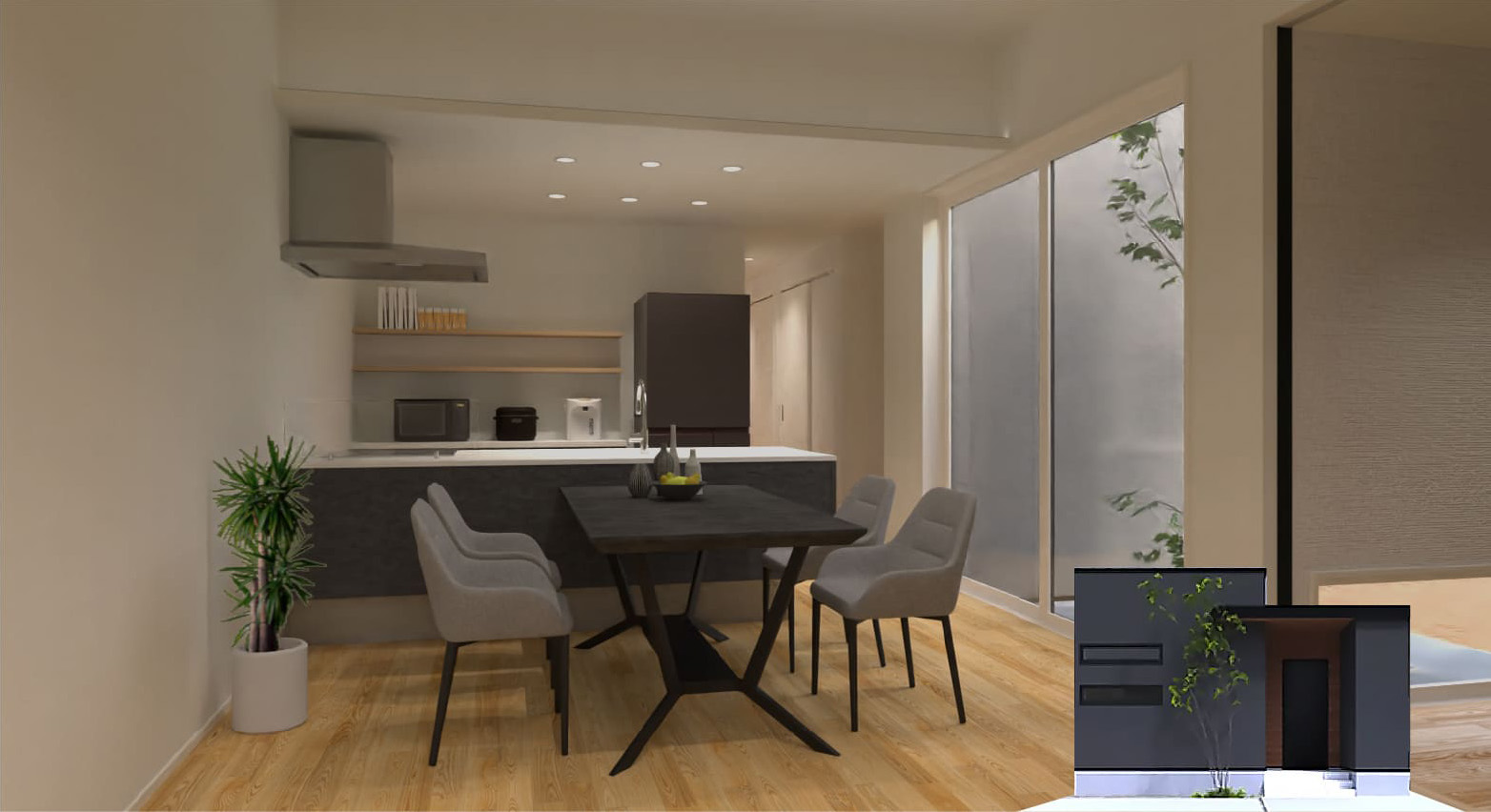 25坪の平屋モデルハウス